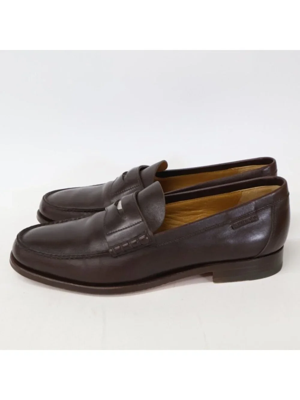 Hermes Series Coin Leather Loafers